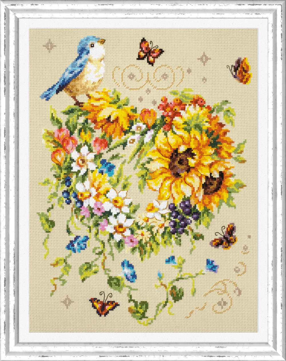 Inspiration of Your Heart 100-141 Counted Cross-Stitch Kit-0