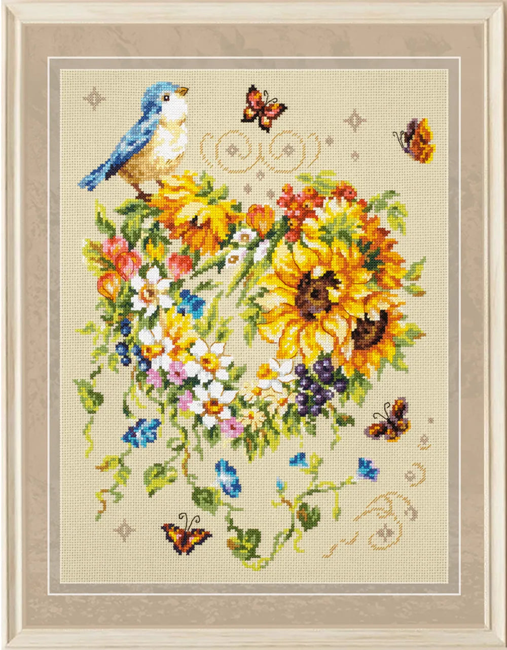 Inspiration of Your Heart 100-141 Counted Cross-Stitch Kit-2