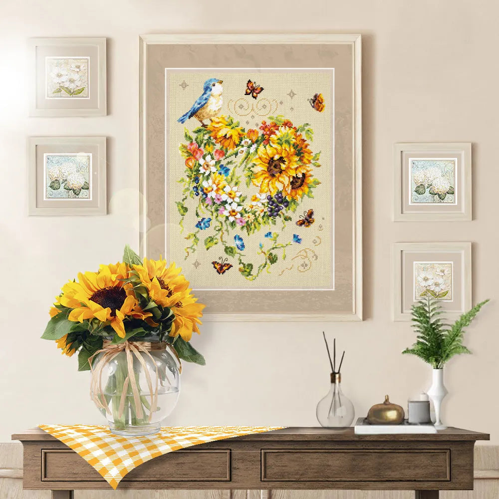 Inspiration of Your Heart 100-141 Counted Cross-Stitch Kit-3