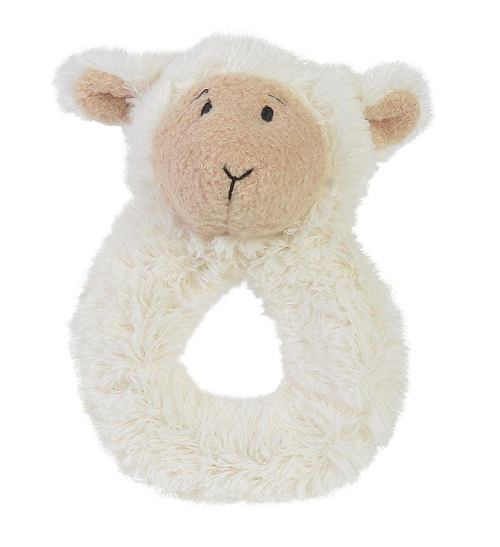 Lammy Plush Rattle by Happy Horse-0