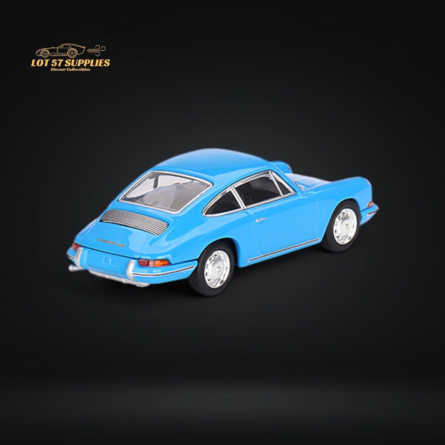 Mini-GT Porsche 901 1963 "Quickblau" #707 1:64 MGT00707-2