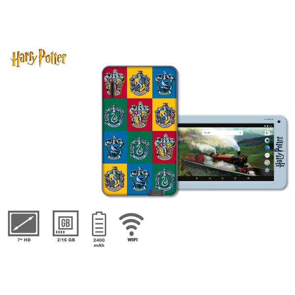 eSTAR 7“ Hogwarts HERO Kids Tablet (7"/Rockchip3326/16GB/2GB/2400mAh/WiFi) (5297399043212)-0