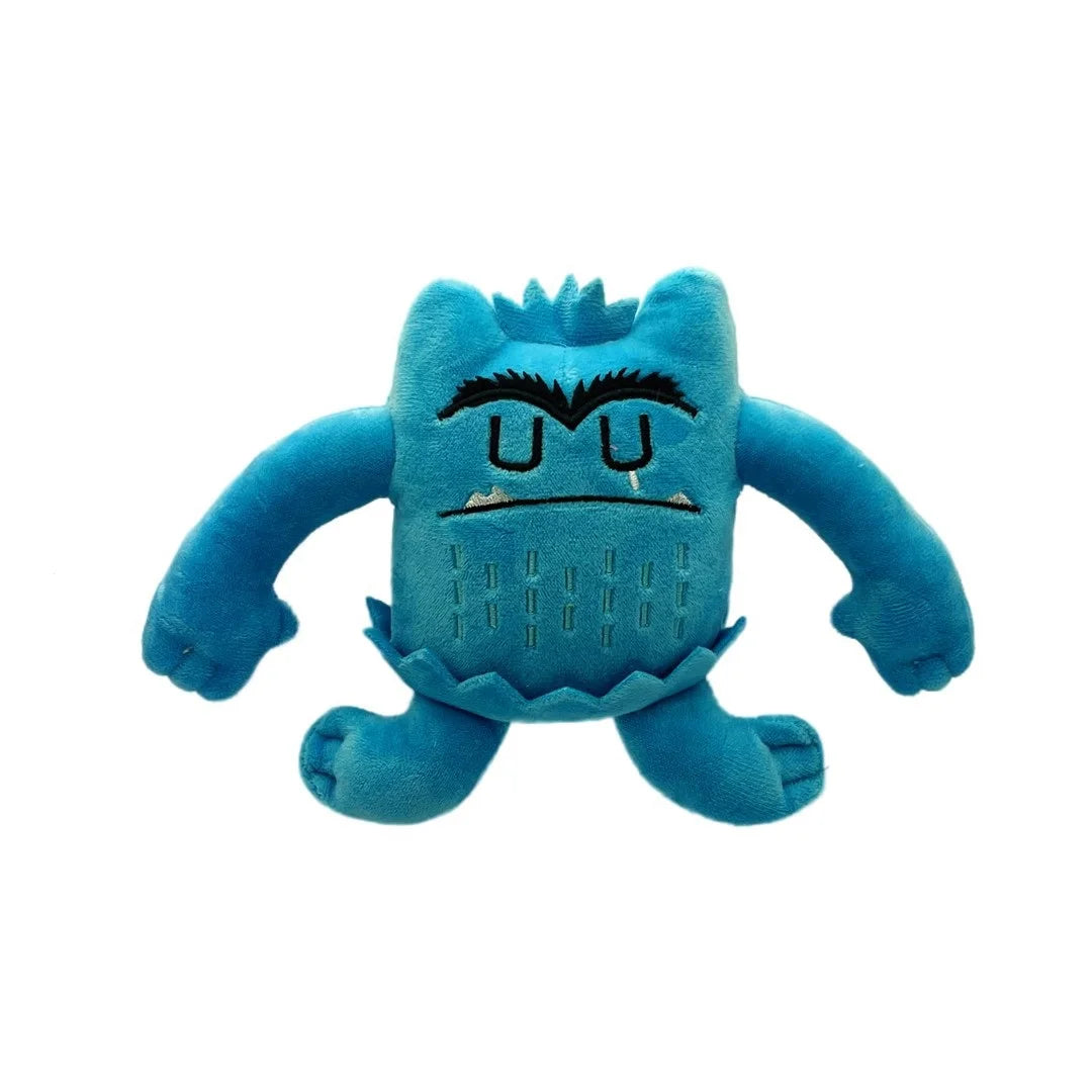 6pcs Color Monster Kawaii Plush Toys for Kids-2