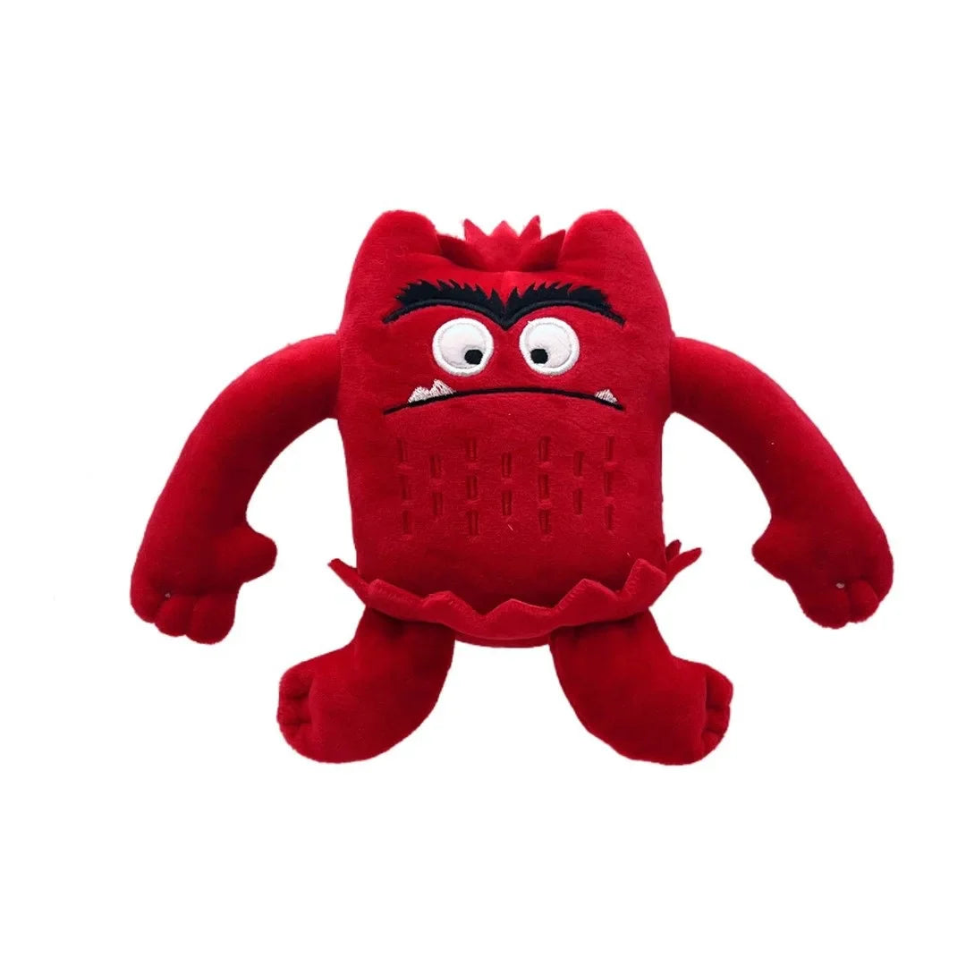 6pcs Color Monster Kawaii Plush Toys for Kids-4