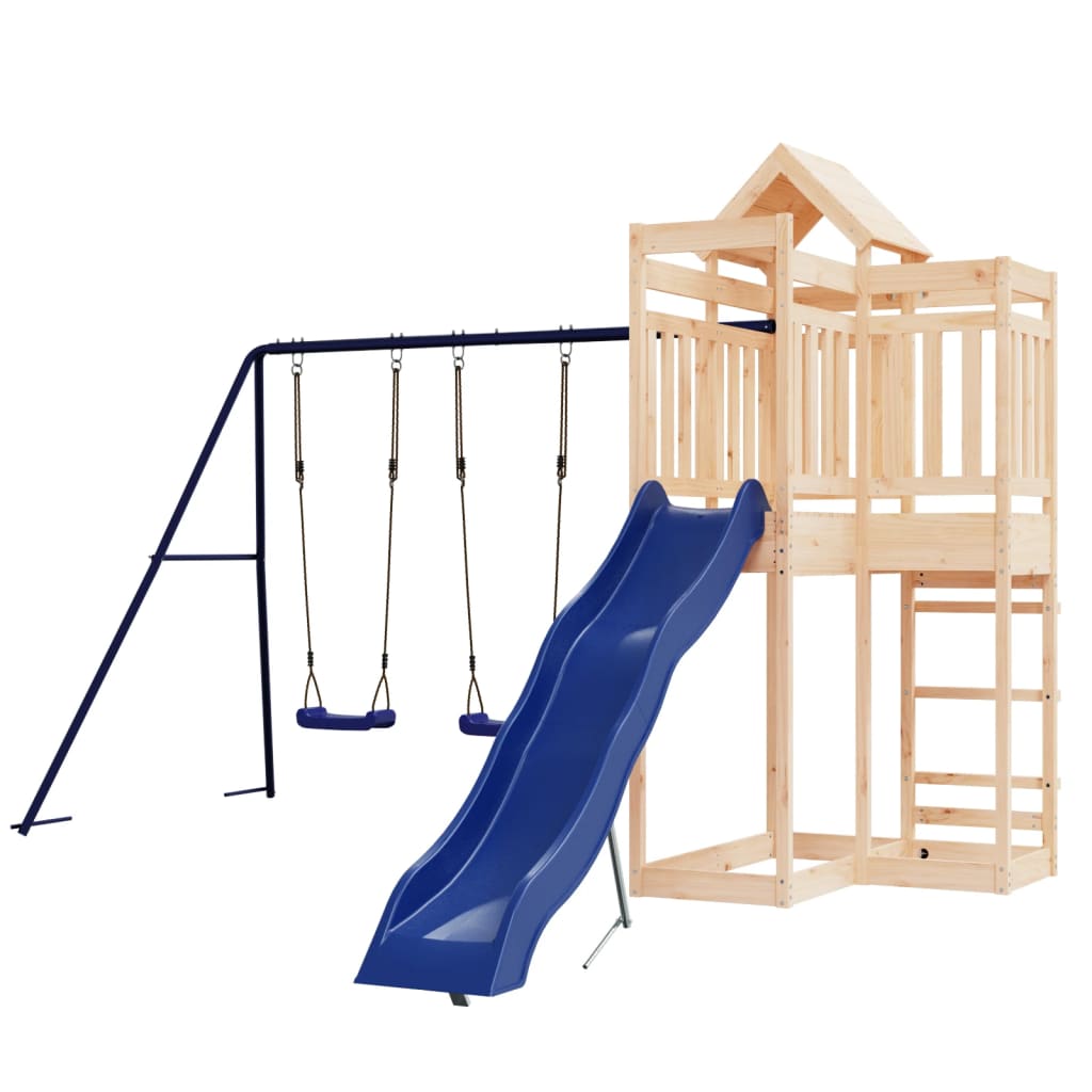 vidaXL Outdoor Playset Solid Wood Pine-3