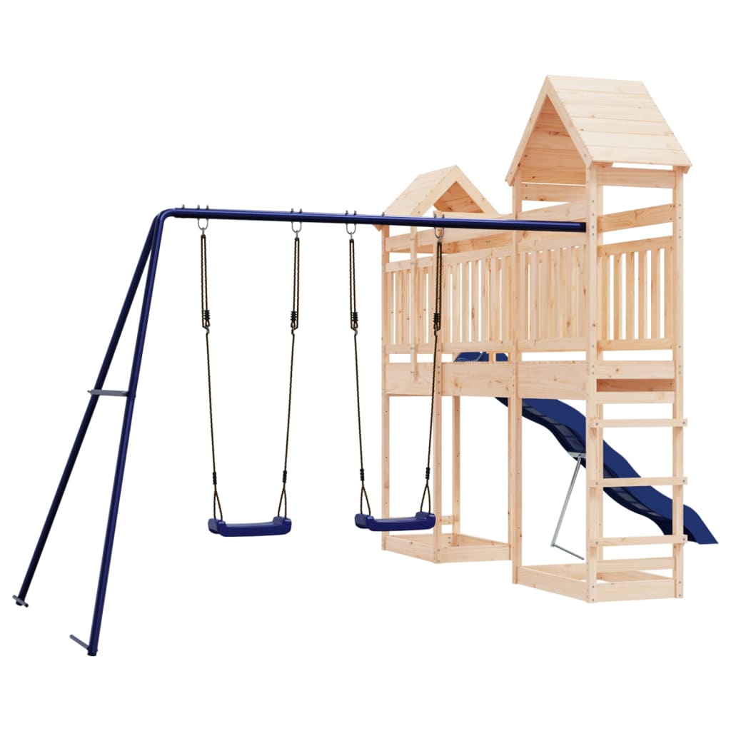vidaXL Outdoor Playset Solid Wood Pine-4