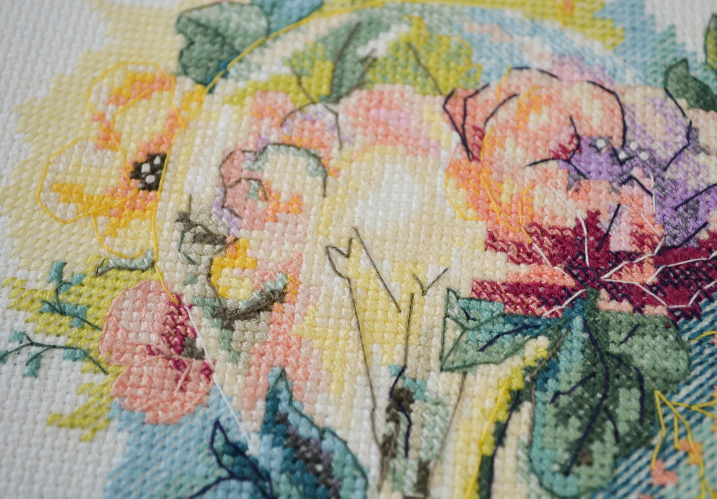 Cross-stitch kits - Bright thoughts AH-229-4