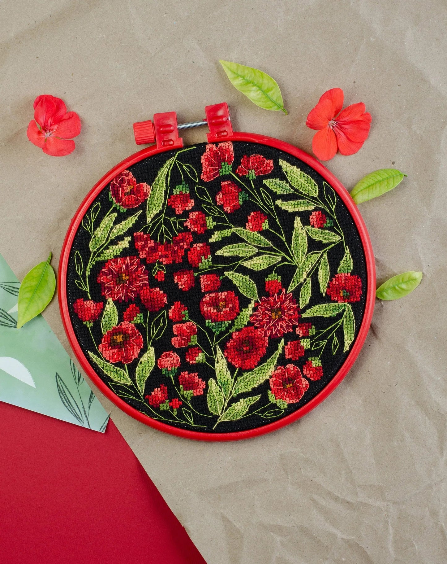 Cross-stitch kits - Flower dance AHM-079-0