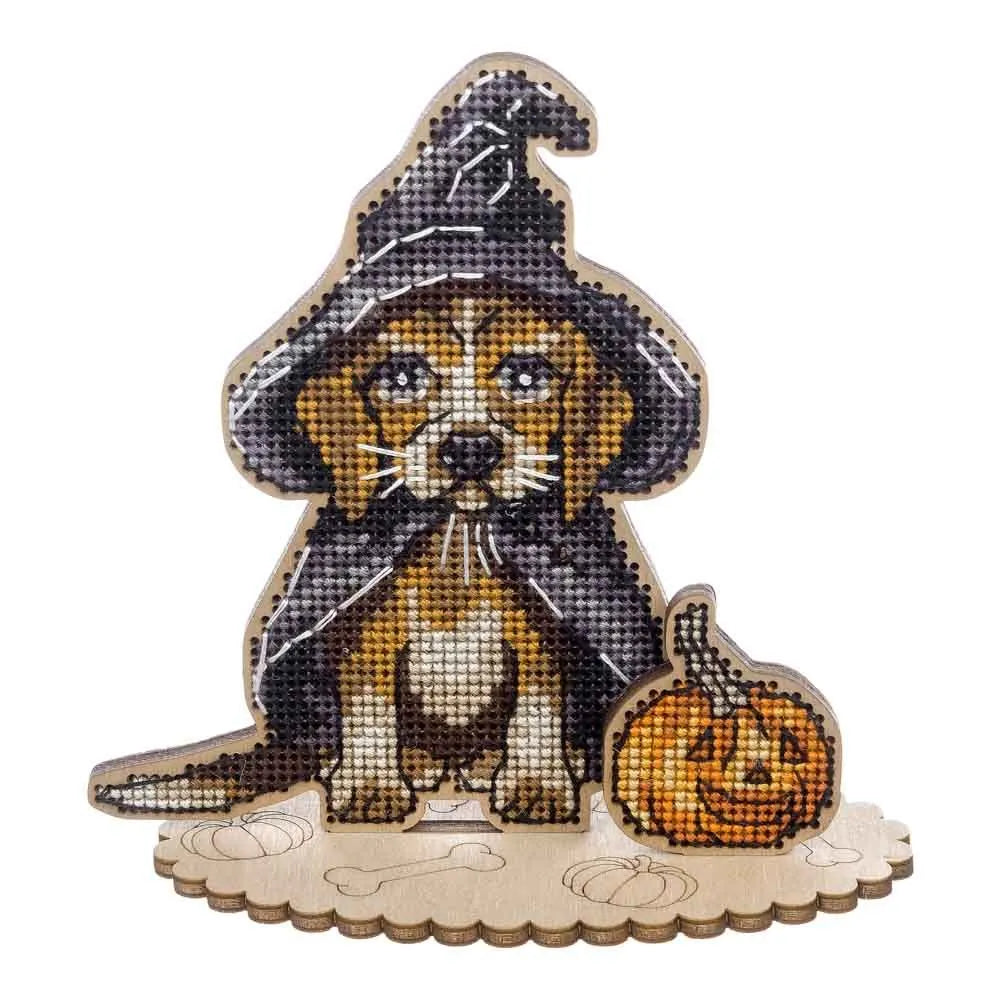 Cross-stitch kits on wood FLW-053-1