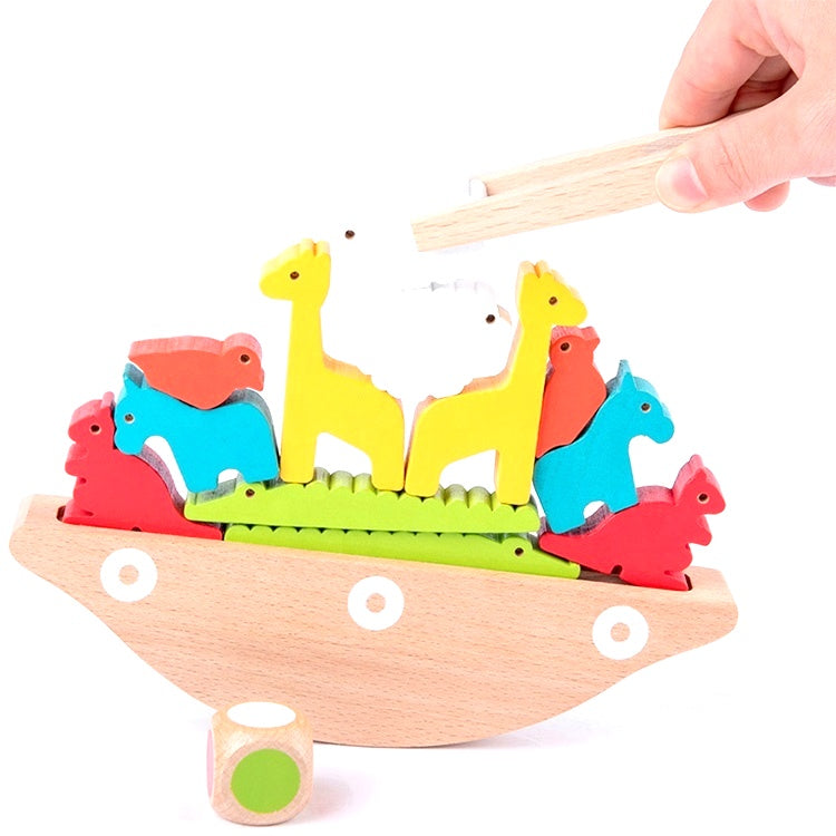 Wooden Animal Balance Game for Kids-1