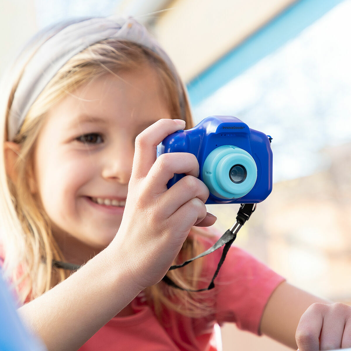 Rechargeable Kids' Digital Camera with Games Kiddak InnovaGoods-10