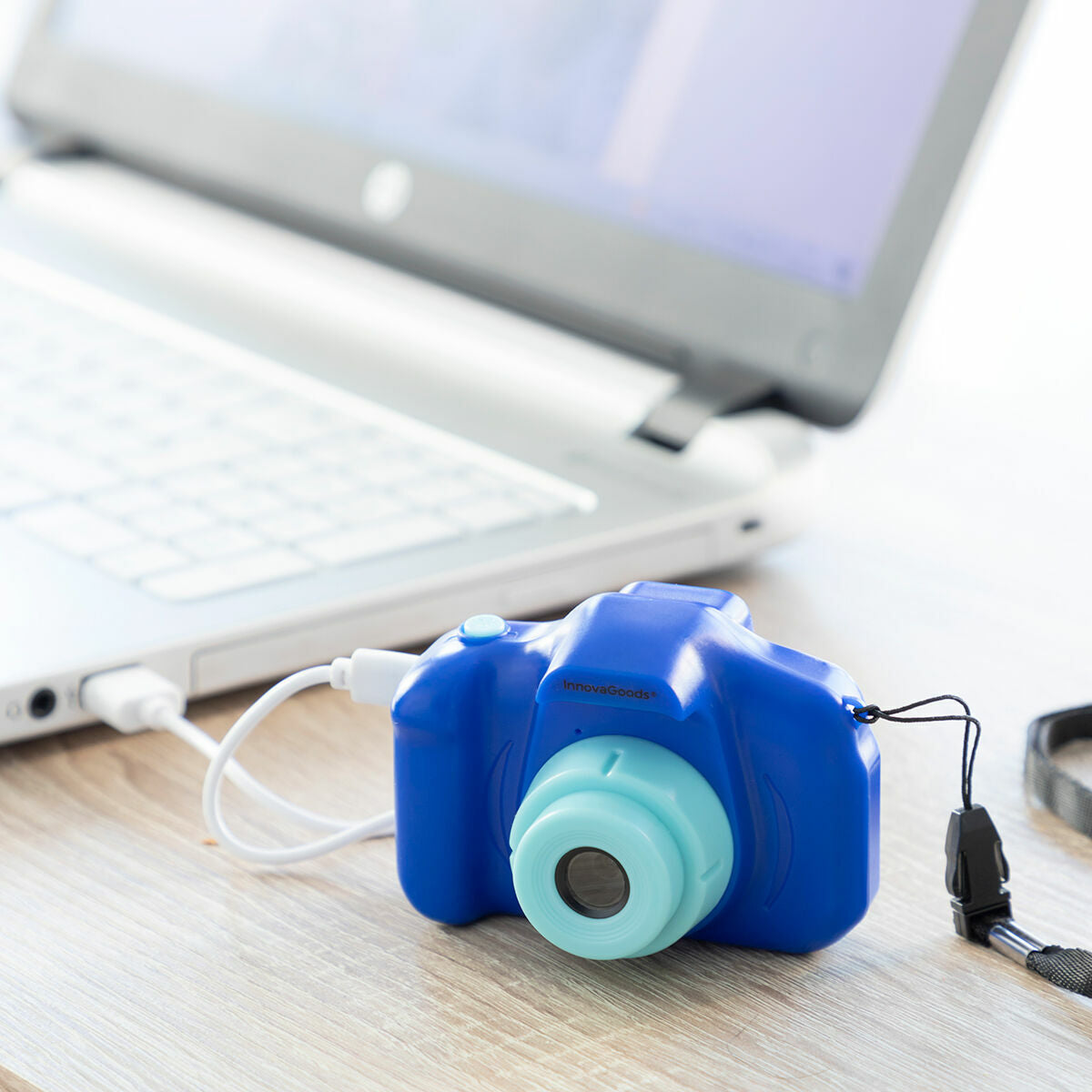Rechargeable Kids' Digital Camera with Games Kiddak InnovaGoods-8