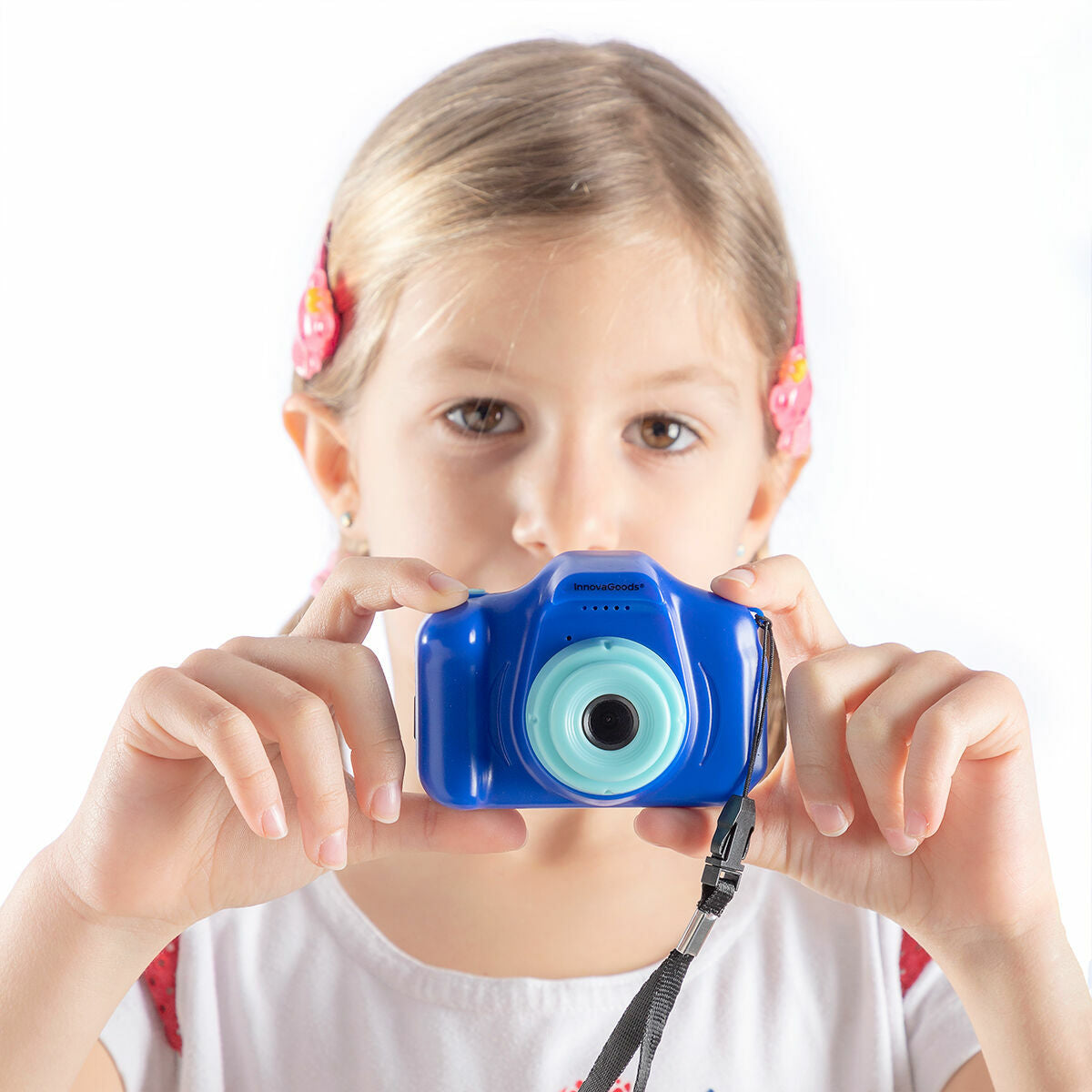 Rechargeable Kids' Digital Camera with Games Kiddak InnovaGoods-5