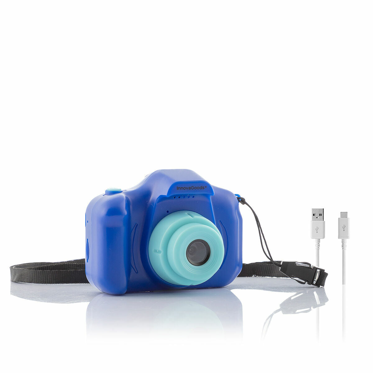 Rechargeable Kids' Digital Camera with Games Kiddak InnovaGoods-2