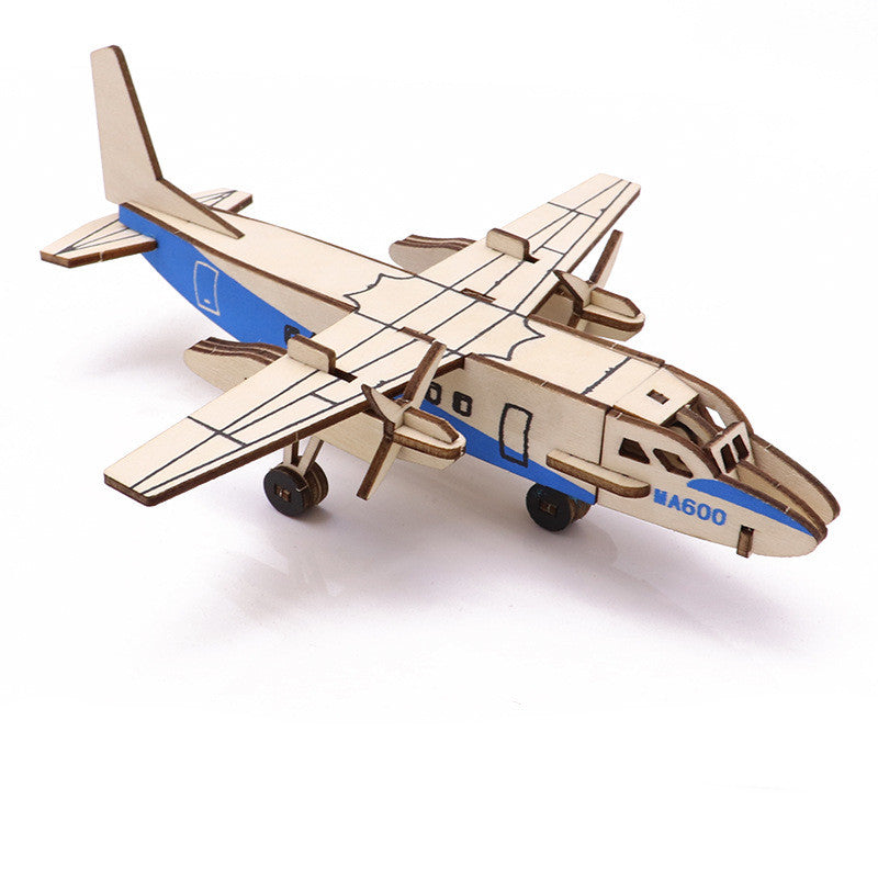 Wooden 3D Puzzle Toys for Kids' Education-6
