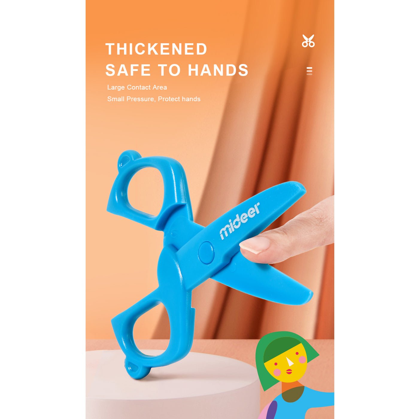 Kids Red Scissors-3