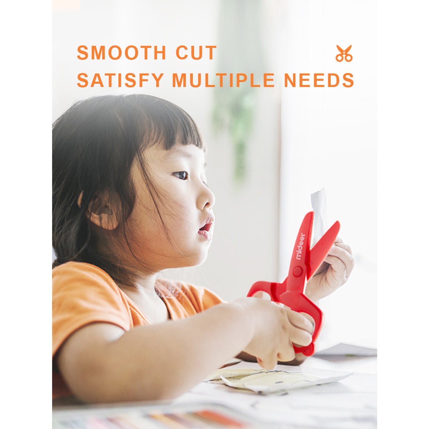 Kids Red Scissors-4