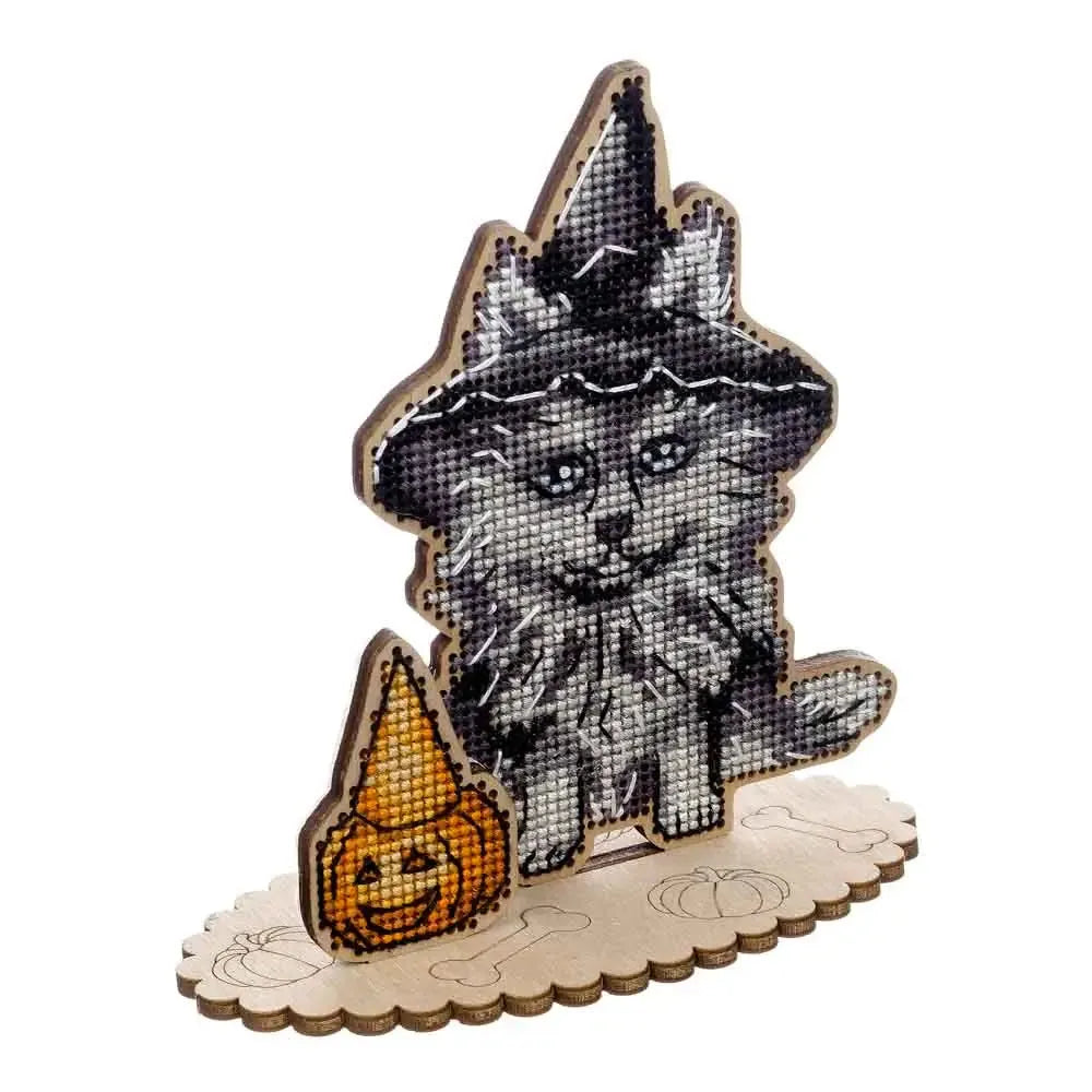 Cross-stitch kits on wood FLW-052-2