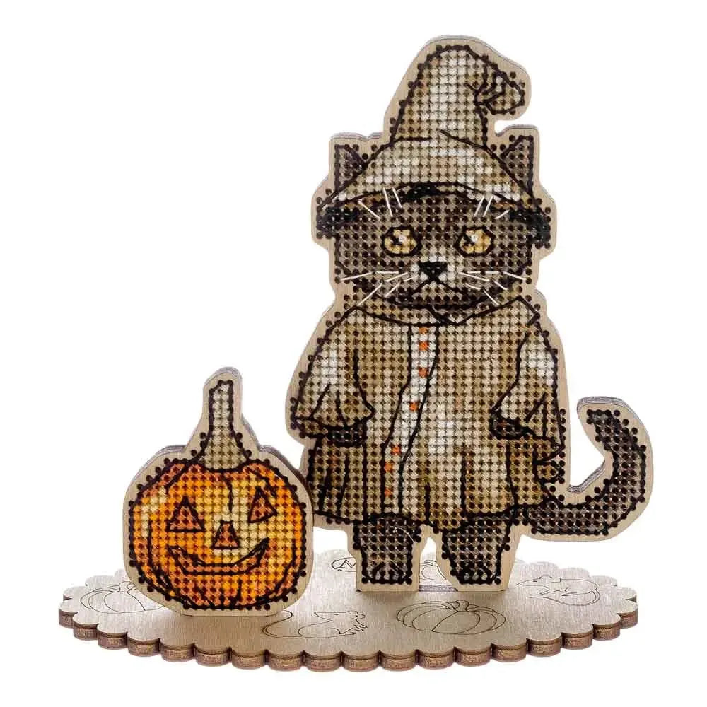 Cross-stitch kits on wood FLW-058-1