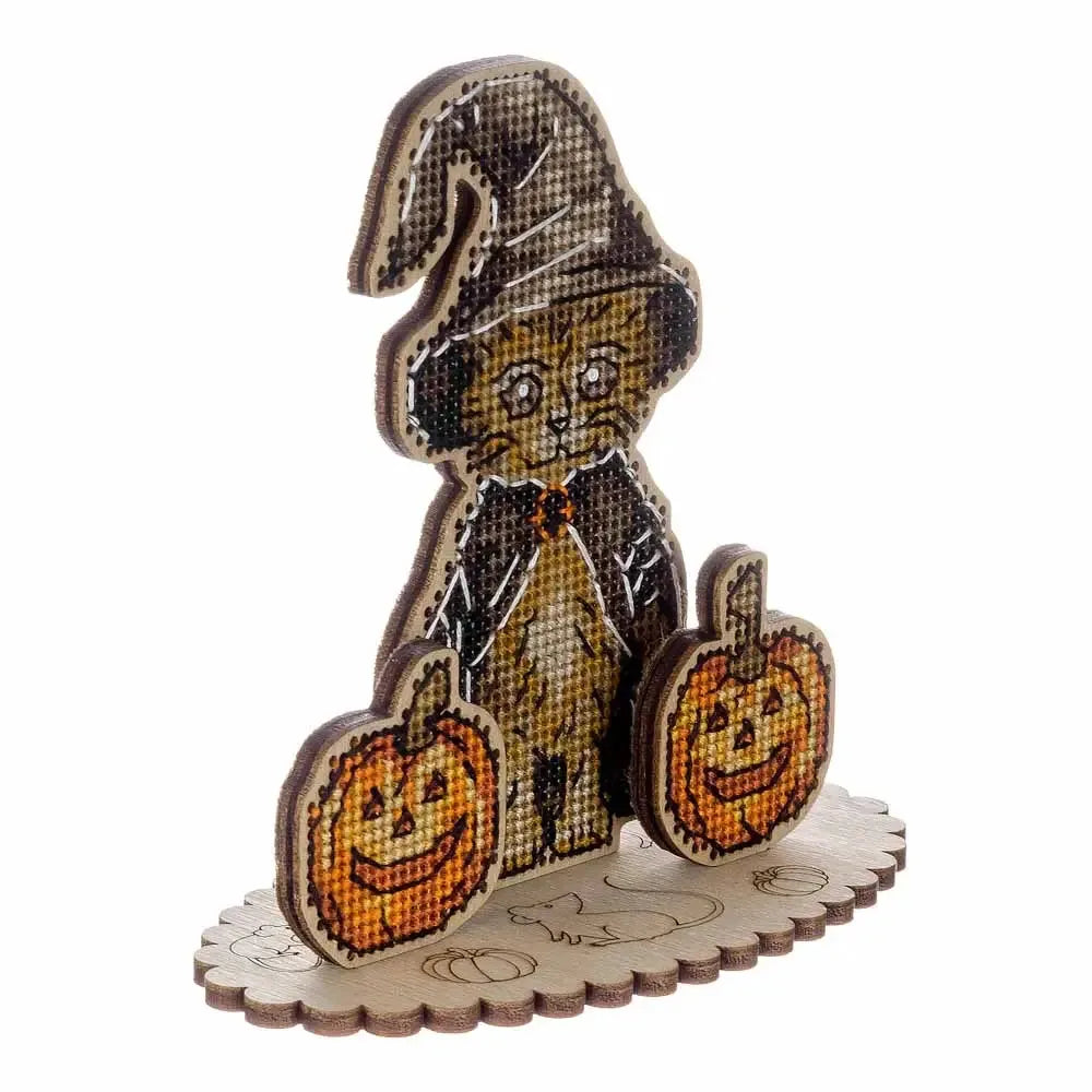 Cross-stitch kits on wood FLW-060-2