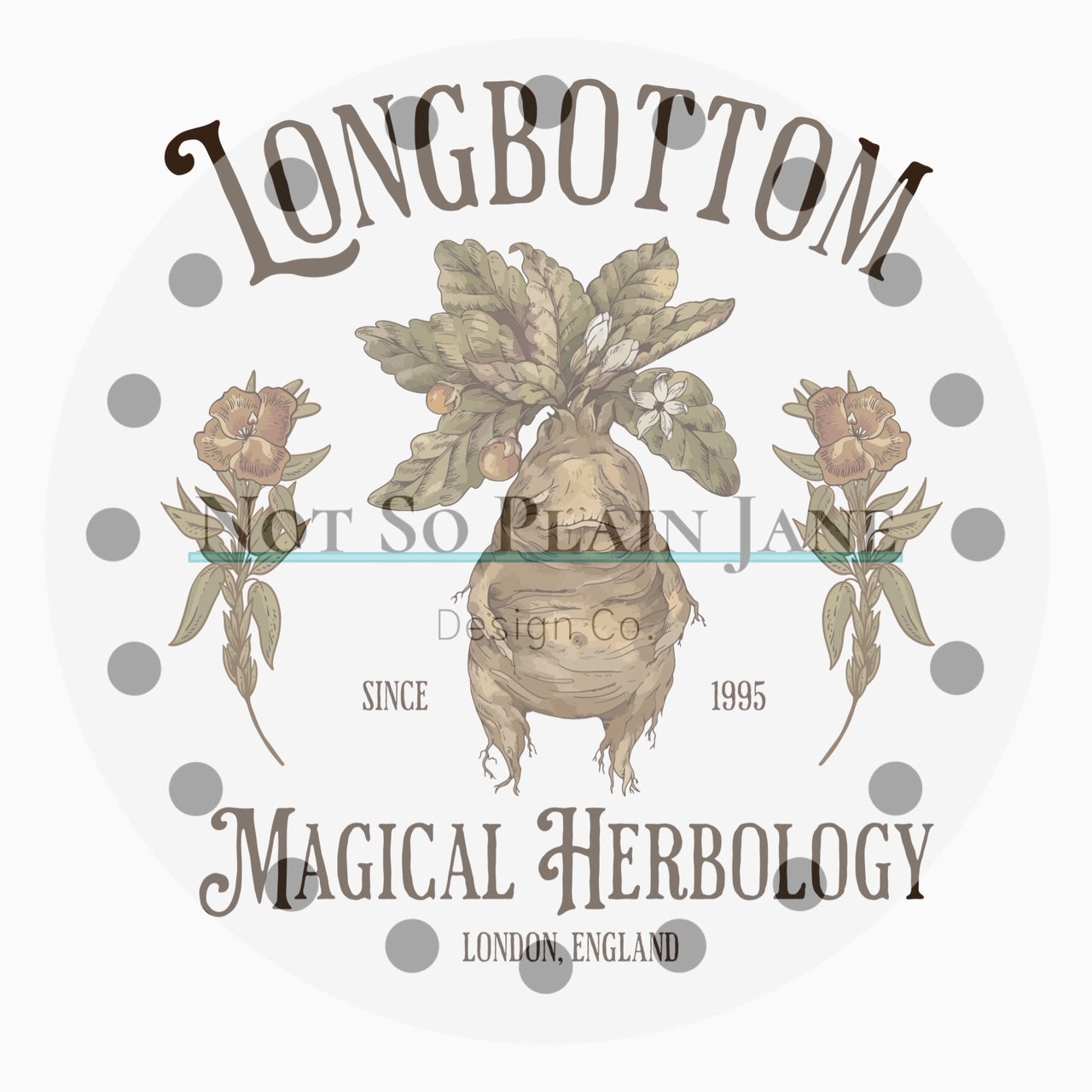DTF Transfer - Longbottom Magical Herbology (Harry Potter)-4