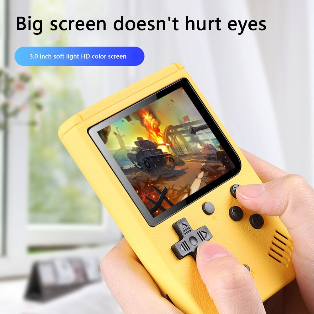 Portable Retro Video Game Console 3.0 Inch Handheld Game Player Built-in 500 Classic Games Mini Pocket Gamepad for Kids Gift-0