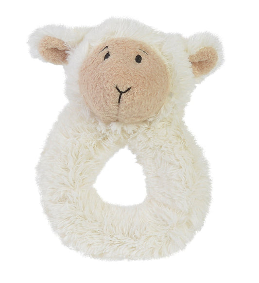 Lammy Plush Rattle by Happy Horse-0