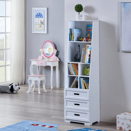 Candice Kids Bookcase And Storage Unit-0