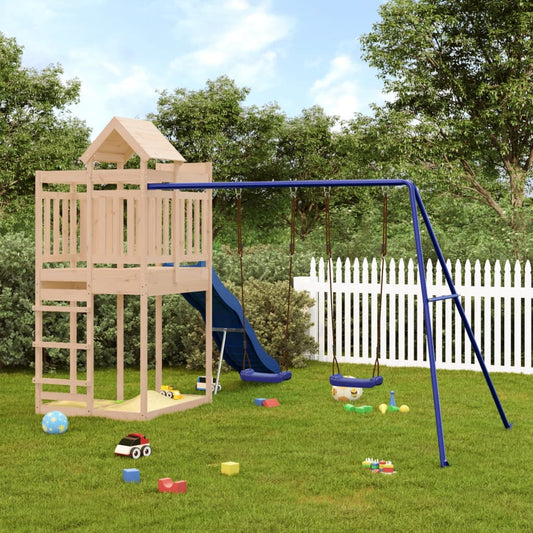 vidaXL Outdoor Playset Solid Wood Pine-0