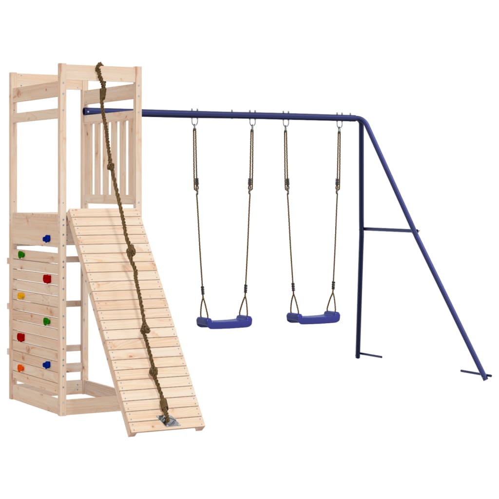 vidaXL Outdoor Playset Solid Wood Pine-4