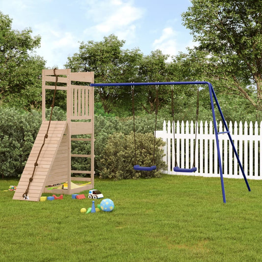 vidaXL Outdoor Playset Solid Wood Pine-0