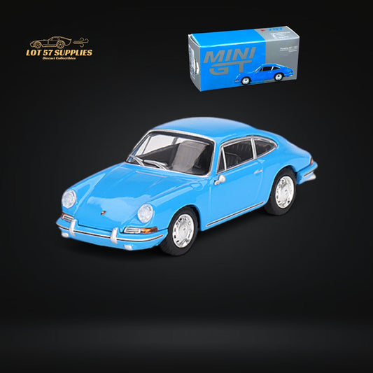 Mini-GT Porsche 901 1963 "Quickblau" #707 1:64 MGT00707-0