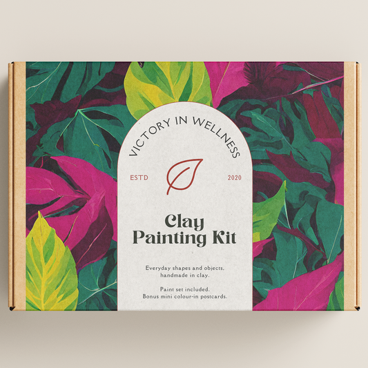 Giant Jack Leaf Paint By Numbers Kit, DIY Nature Art for Adults and Kids, Easy to Paint with Numbers, Stress-Relieving Activity | by Victory In Wellness-0