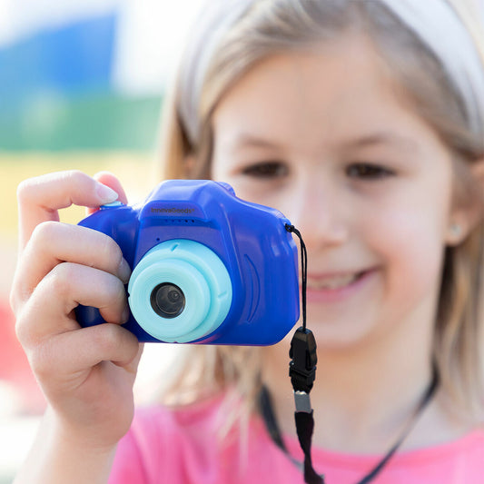 Rechargeable Kids' Digital Camera with Games Kiddak InnovaGoods-0